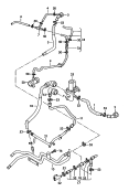coolant cooling system<br/>for vehicles with auxiliary
heater