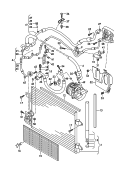 refrigerant circuit<br/>a/c condenser