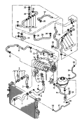 coolant hoses and
pipes<br/>with/without<br/>auxiliary heater for water
circuit