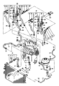 coolant hoses and
pipes<br/>auxiliary heater for coolant
circuit