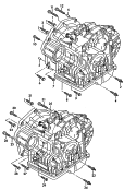 mounting parts for engine and
transmission<br/>for 6-speed automatic gearbox