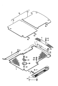 floor covering<br/>step insert<br/>cover for lock carrier
