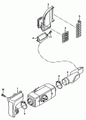 auxiliary heater<br/>air guide