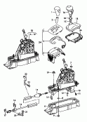 selector mechanism<br/>6-speed dual clutch gearbox<br/>7-speed dual clutch gearbox<br/>D             >> - 02.11.2009