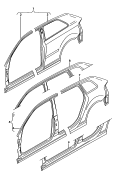 side part<br/>sectional part - side panel
