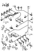 individual parts<br/>wiring set for engine