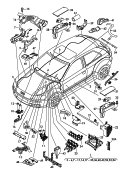 wiring harness for interior<br/><br> part number must be ordered
<br> manually by indicating
<br> vehicle id number.
<br> copy of vehicle data
<br> plate must be included
<br> if possible<br/>------------------------------