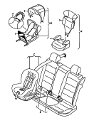 accesorios originales<br/>asiento infantil de seguridad<br/><br>no es posible la funcion 