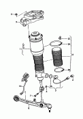 gas strut<br/>see workshop manual;
running gear