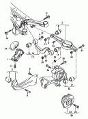 wishbone<br/>axle guide<br/>wheel bearing housing