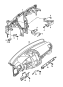 reinforcement plate<br/>retaining bracket<br/>for vehicles with deforma-
tion element