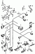 juego de cables de tramo
para vano motor<br/>F             >> 1K-7-553 500<br>