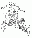 intake system<br/>activated carbon filter system