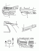 genuine accessories<br/>underrun bar<br/>wide wings<br/>sill pipe with step<br/><br><br> SIEHE ZUBEHOER-KATALOG   <br><br><br/><br>no 