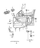 door panel trim<br/><br> part number must be ordered
<br> manually by indicating
<br> vehicle id number.
<br> copy of vehicle data
<br> plate must be included
<br> if possible