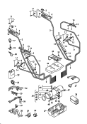 circuit hydraulique pour
actionnement de la capote