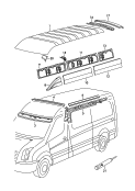 roof<br/>for high roofed delivery van