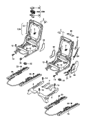 seat and backrest frame
