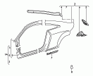 sectional part - side panel