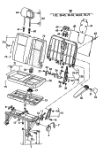 seat frame<br/>trims<br/>for vehicles with bench seat
