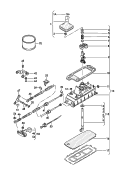 selector mechanism<br/>5 & 6 speed manual gearbox