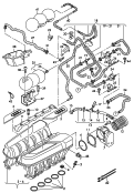 intake manifold<br/>vacuum system<br/>suction jet pump