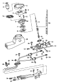 selector mechanism<br/>6-speed manual transmission