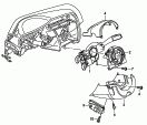 coil spring with electronics
and steering angle sensor