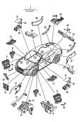 wiring harness for interior<br/><br> part number must be ordered
<br> manually by indicating
<br> vehicle id number.
<br> copy of vehicle data
<br> plate must be included
<br> if possible