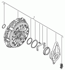 Kupplung<br/>fuer 7-Gang-Doppelkupplungs-
getriebe<br/>D - 01.06.2011>>