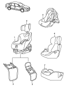 genuine accessories<br/>child safety seat