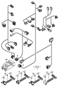 wiring looms<br/>for seat: