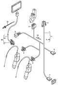 wiring set for adjustable
backrest and lumbar support