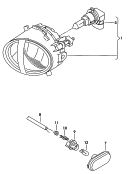 Halogennebelscheinwerfer<br/>F 1P-9-500 001>>