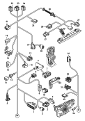 individual parts<br/>wiring harness for interior<br/>area: