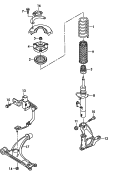 suspension<br/>amortisseur<br/>p. vehicules avec amortisseurs
a regulation electronique