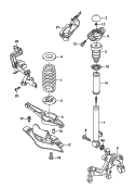 suspension<br/>shock absorbers<br/>for vehicles with electroni-
cally regulated shock absorber