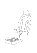 seat and backrest heater
element