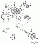 rear axle shaft<br/>wheel bearing with assembly
parts<br/>breather line