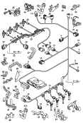 wiring set for engine