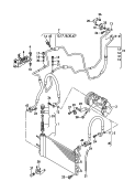 a/c condenser<br/>fluid reservoir<br/>refrigerant circuit