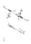 steering gear<br/>track rod<br/>for vehicles with electronic
stabilisation program  -esp-