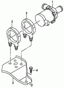 additional coolant pump<br/>for additional heater