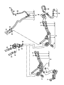coolant cooling system<br/>auxiliary heater for coolant
circuit