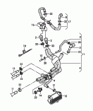 coolant cooling system<br/>auxiliary heater for coolant
circuit