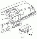airbag unit<br/>(passenger side)