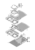 floor covering<br/>cover for lock carrier