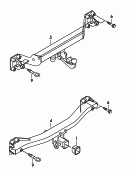 trailer tow hitch (spher.head)