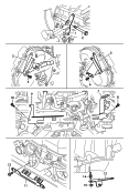 holder for wiring harness<br/>wiring set for engine