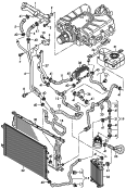 coolant cooling system<br/>for additional coolant rad.